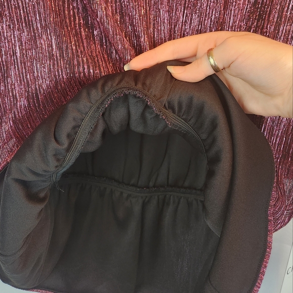 Chaus Metallic Red Blouse - Picture 12 of 12